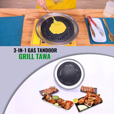 Gas Tandoor grill 🍢🔥