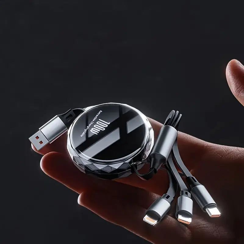 3-in-1 Fast Charging Cable ⚡