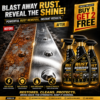 RUST REMOVER SPRAY⚡BUY 1 GET 1 FREE🔥