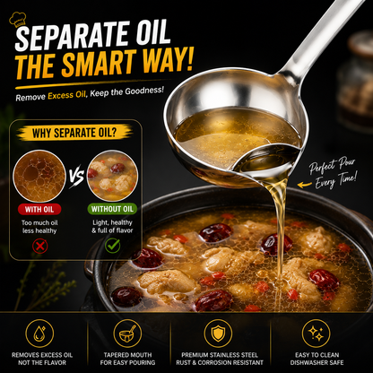 Oil Separator Spoon ✨50% OFF SALE🍲