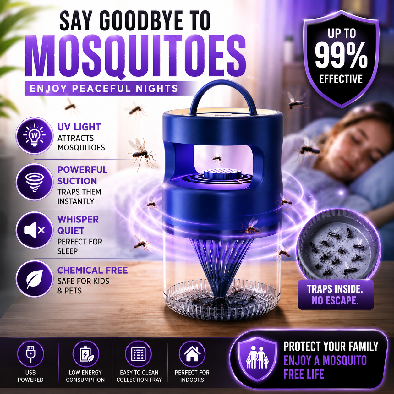BiteFree Mosquito Lamp