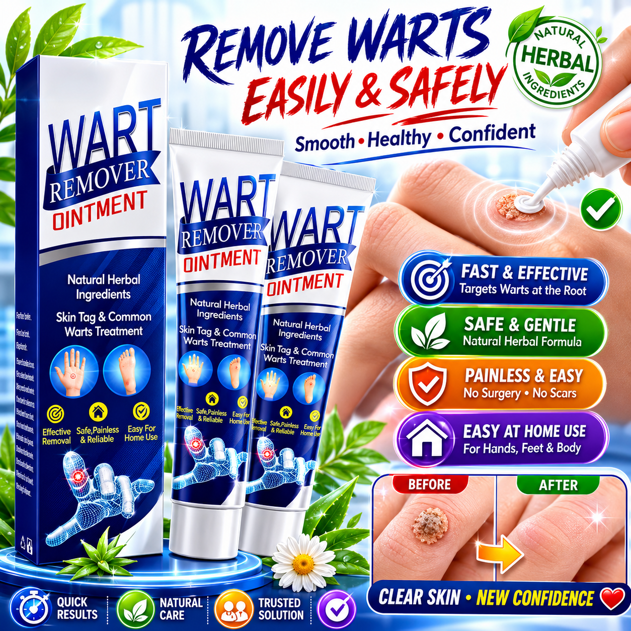 Wart Remover Cream 🌿