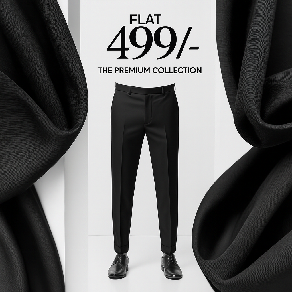 Gentleman’s Cut Formal Trousers