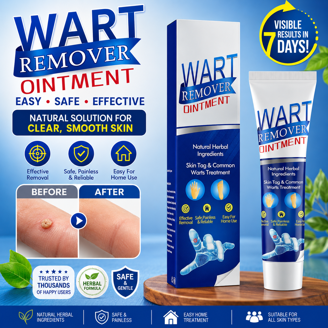 Wart Remover Cream 🌿