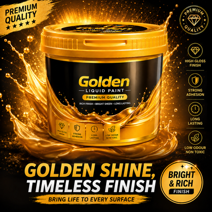 Golden Liquid Paint Tub ✨50% OFF SALEE✨