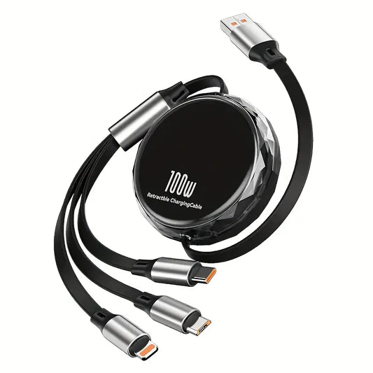 3-in-1 Fast Charging Cable ⚡
